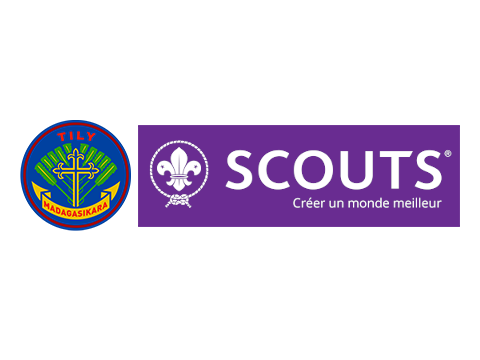Logo Tily eto Madagasikara "Ravinala" sy SCOUTS
